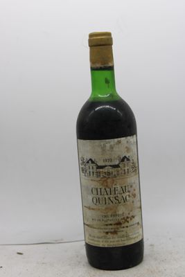1973, Ch QUINSAC, cru répété, 1 blle Voir photos pour l'état…