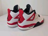 nike air jordan iv retro white gym shoes