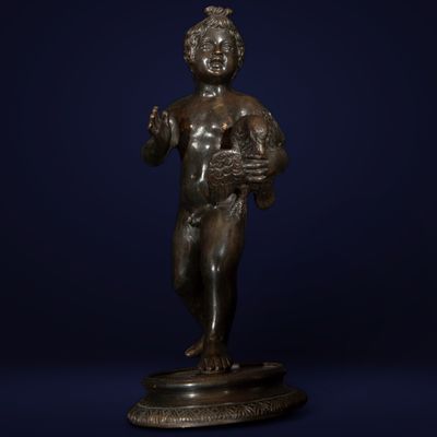 Sculpture d'un jeune romain avec une oie, Grand Tour d'Itali…