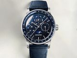 an image of a wrist watch with a blue strap