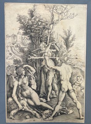 D’après Albrecht DÜRER (1471-1528) - - La Jalousie, ou Hercu… - Photo 1