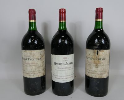 3 Magnums Château Haute Faucherie, Montagne Saint-Emilion,19…
