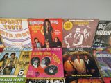 many different types of vinyl records on the table