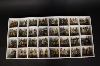 DEL PRADO Réunion de 89 soldats de plomb de la Première et S…