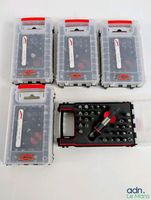 Lot de 5 coffrets de 30 embouts et 1 porte- embout de la mar…