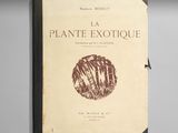 la couverture d'un livre sur laquelle figure le dessin d'une plante