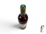 a bottle of alcohol that is sitting on a table
