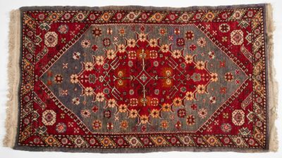 Tapis d'Anatolie (chaine, trame et velours en laine), Dernie…