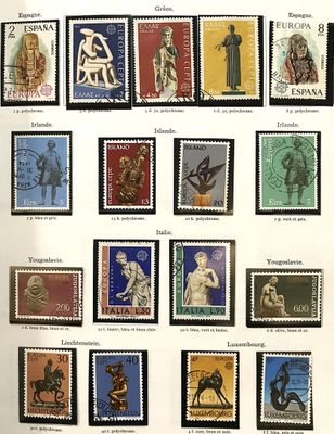 TIMBRE-POSTE - EUROPA - OBL - Années 1972/94 très suivies + …