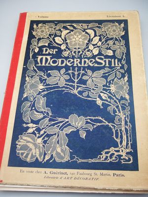 [Der Moderne Stil]. Stuttgart, Julius Hoffmann, 1902. Ensemb…