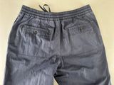 the pants are lined up and ready to be worn