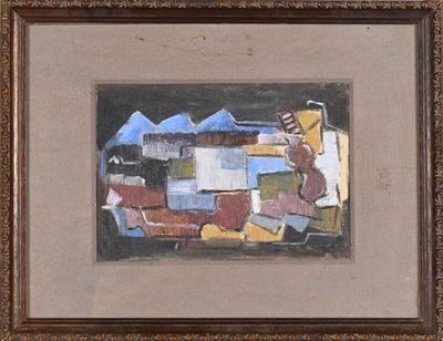 une image d'un tableau représentant un homme assis sur un banc