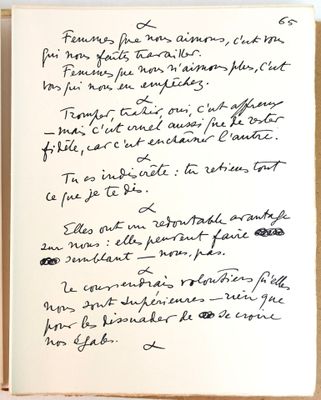 un poème écrit à la main sur un bout de papier