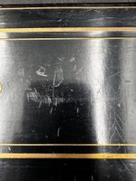 BOITE A GANTS en bois noirci et filet de laiton doré orné d'… (photo 3)