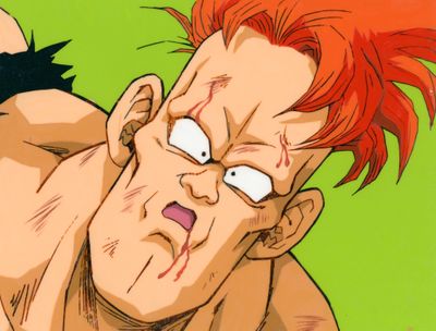 une image montrant un gros plan d'un personnage de dessin animé aux cheveux roux