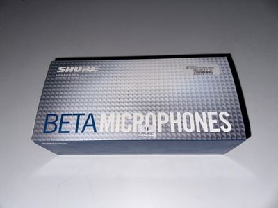 Microphone dardioïde SHURE mod BETA 98H/C MICROPHONES instru… - Photo 1