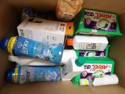 a box full of toothpaste, toothpaste, toothpaste, toothpaste, toothpaste, toothpaste, toothpas