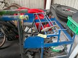 a lot of assorted items sitting in a garage