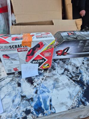 Lot comprenant un grattoir électrique RUBI Scraper 250 profe…