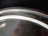 a close up of a metal pan with a lid