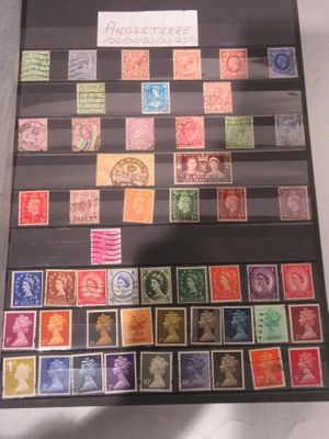 a picture of a picture of a collection of stamps