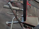 a machine that is sitting on the floor in the gym