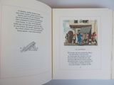 an open book with a picture of a plane on it