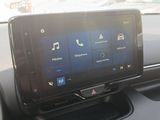 a car dashboard with a gps device in it