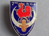 a picture of a badge with a rooster on it