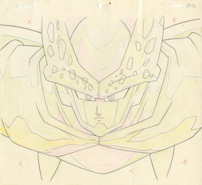 une image représentant le dessin d'un homme portant un casque