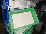 a stack of boxes that are stacked on top of each other