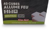 La boîte contient quatre cubes de fuff.