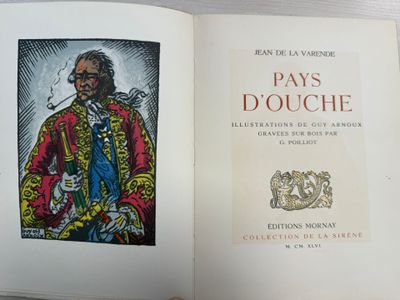 LA VARENDE (Jean de) Pays d'Ouche. Paris, Mornay, 1926.