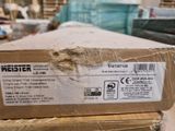 a box with a label on it sitting on a table