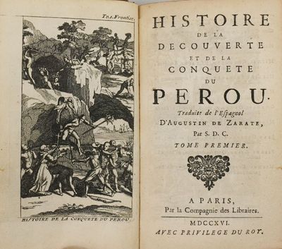 un vieux livre avec l'image d'un homme sur un cheval