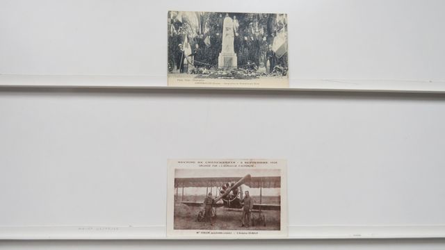 Chénérailles : Lot de 2cpa : Meeting du 6 septembre 1925 + Inaugu...