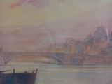 a picture of a painting on the wall of a building
