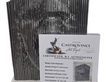 a plaque that has been placed next to it