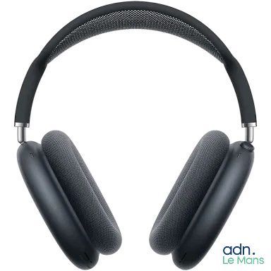 a pair of headphones sitting on top of each other on a white surface