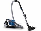 a close up of a vacuum cleaner with a hose on a white background