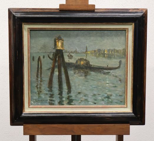 Fernand MAILLAUD (1862-1948) « Venise » : huile sur toile, signée...