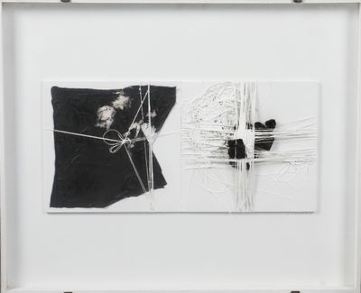 an image of a black and white drawing of a man and a woman