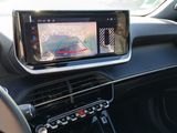 a car dashboard with a gps device in it