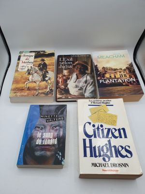 Lot de 5 - ALBIN MICHEL PRESSES DE LA RENAISSANCE - Livres r…