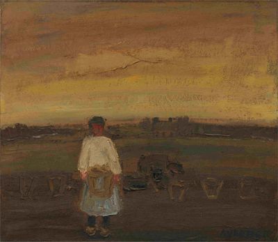 ALFONS VERMEIR (1905 – 1994) Harvest