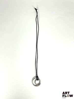 HERMES Modèle vertige Pendentif en argent 925 suspendu à un …