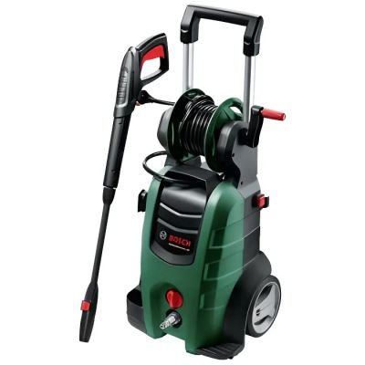 bosch power washer with hose and hose attachment