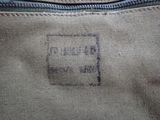 an image of a close up of a bag with a label on it