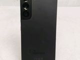 the back of a black samsung galaxy s20 with a camera on top of it