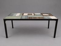 Roger CAPRON (1922-2006) Table basse "Y5" à plateau rectangu… (photo 2)